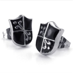 Boucles D'Oreilles En Titane De Qualité Stable Et Aux Couleurs Délicates Au Design Moderne