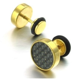 Boucles D'Oreilles En Titane De Haute Qualité, Couleur Brillante Et Design Habile