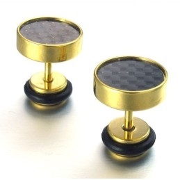 Boucles D'Oreilles En Titane De Haute Qualité, Couleur Brillante Et Design Habile