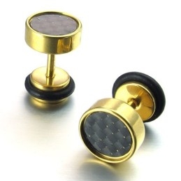 Boucles D'Oreilles En Titane De Qualité Stable Et De Couleur Brillante Au Design Moderne