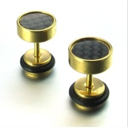 Boucles D'Oreilles En Titane De Qualité Stable Et De Couleur Brillante Au Design Moderne