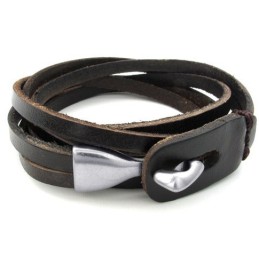 Bracelet Jonc En Cuir Titane De Haute Qualité, Forme Élégante, Couleurs Délicates