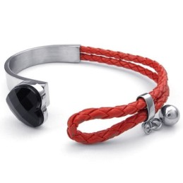 Bracelet En Cuir Titane, Joli Et Coloré, De Bonne Réputation
