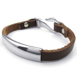 Bracelet En Cuir Titane De Qualité Fiable Et Aux Couleurs Délicates, Fabriqué Avec Soin