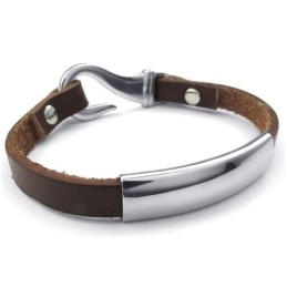 Bracelet En Cuir Titane De Qualité Fiable Et Aux Couleurs Délicates, Fabriqué Avec Soin
