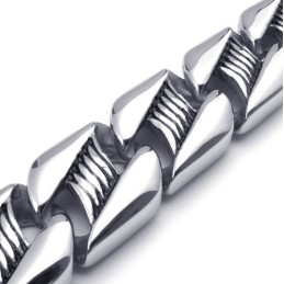 Technologie Sophistiquée Couleur Brillance Excellente Qualité Bracelet En Titane