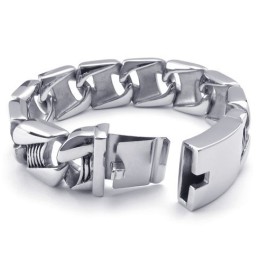 Technologie Sophistiquée Couleur Brillance Excellente Qualité Bracelet En Titane