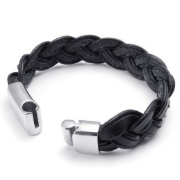 Bracelet En Cuir Titane De Qualité Fiable Et Aux Couleurs Délicates Au Design Astucieux