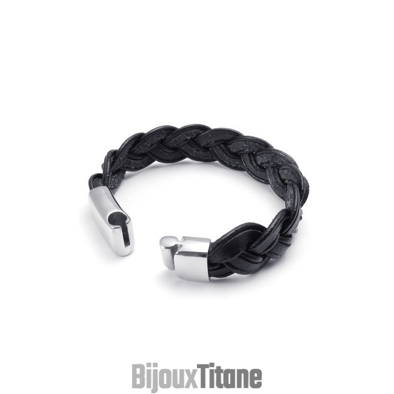 Bracelet En Cuir Titane De Qualité Fiable Et Aux Couleurs Délicates Au Design Astucieux Bracelet En Cuir Titane De Qualité Fiable Et Aux Couleurs Délicates Au Design Astucieux