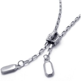 Collier En Titane De Qualité Supérieure, Design Moderne Et Brillant