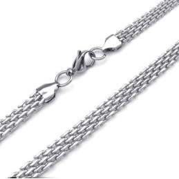 Collier En Titane De Haute Qualité, Couleur Brillante Et Design Habile