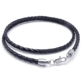 Collier En Cuir Titane De Qualité Fiable Et Aux Couleurs Délicates Au Design Professionnel