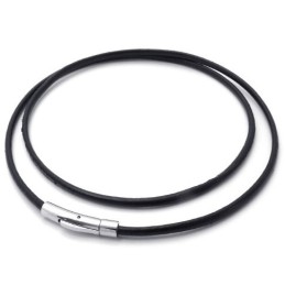 Collier En Cuir Titane De Qualité Supérieure, Motifs Tendance, Couleurs Éclatantes
