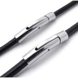 Collier En Cuir Et Titane, Technologie Sophistiquée, Couleurs Délicates, Réputation Fiable