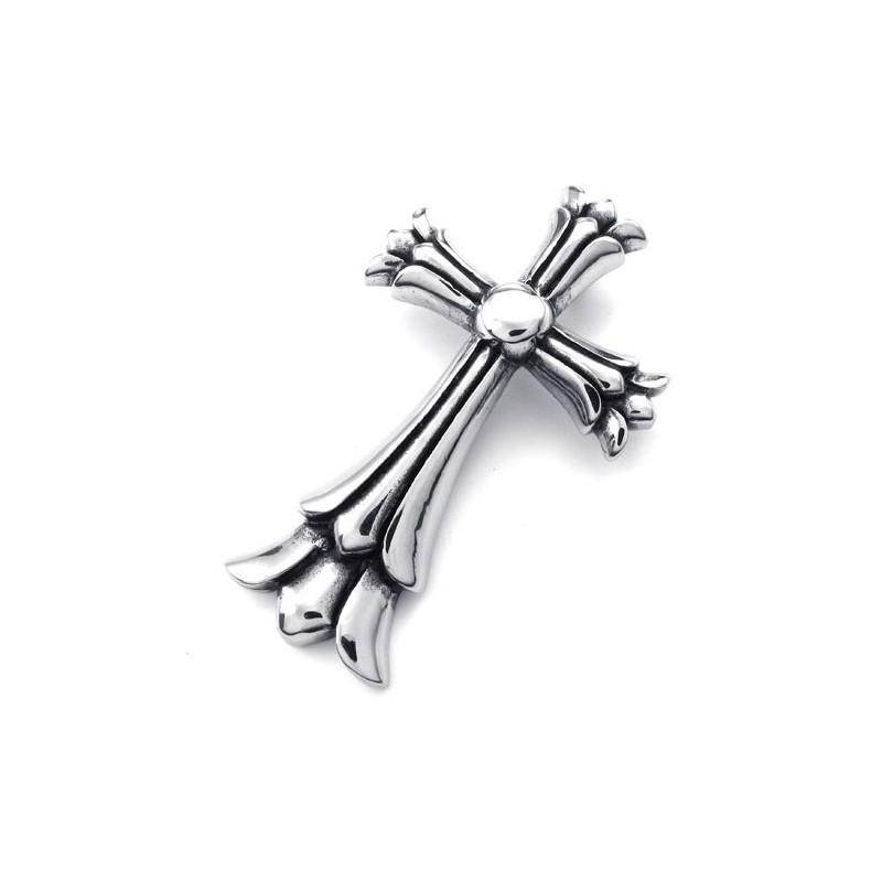 Pendentif Croix En Titane De Qualité Stable Et De Brillance Des Couleurs Finement Travaillées Pendentif Croix En Titane De Qualité Stable Et De Brillance Des Couleurs Finement Travaillées