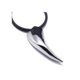 Collier Avec Pendentif En Forme De Dents D'Animaux En Titane Pur 316L Pour Homme