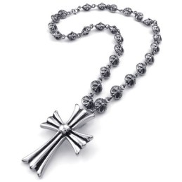 Pendentif Croix En Titane De Qualité Stable Et Aux Couleurs Délicates, Fabriqué Avec Soin