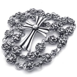 Pendentif Croix En Titane De Construction Rationnelle, Couleur Brillante, Qualité Stable