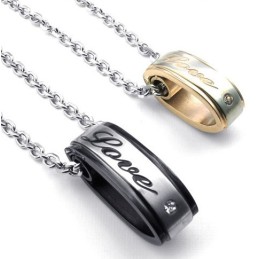 Pendentif En Titane De Haute Qualité Au Design Moderne Et Aux Couleurs Éclatantes