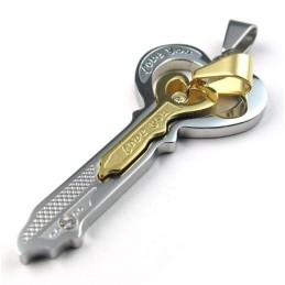 Pendentif En Titane De Qualité Fiable Et De Brillance Des Couleurs Finement Traitées