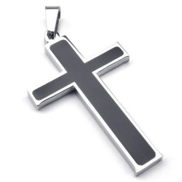 Pendentif Croix En Titane De Fabrication Habile, Couleur Brillante, Excellente Qualité