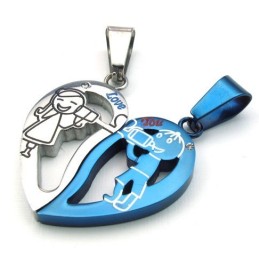 Pendentif En Titane De Qualité Stable Et De Belle Conception Et De Couleur Brillante