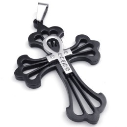 Pendentif Croix En Titane Au Design Astucieux, Aux Couleurs Délicates Et De Qualité Fiable