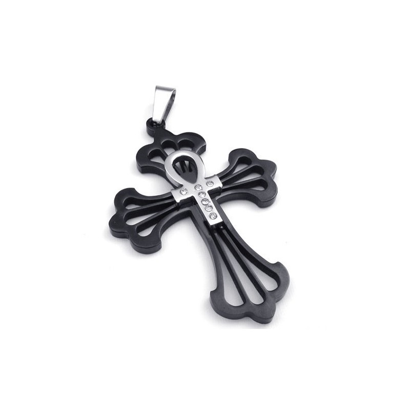 Pendentif Croix En Titane Au Design Astucieux, Aux Couleurs Délicates Et De Qualité Fiable