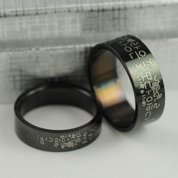 Bague De Couple Droite