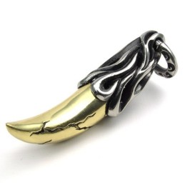 Pendentif En Titane De Qualité, Couleur Brillante Et Finement Travaillée