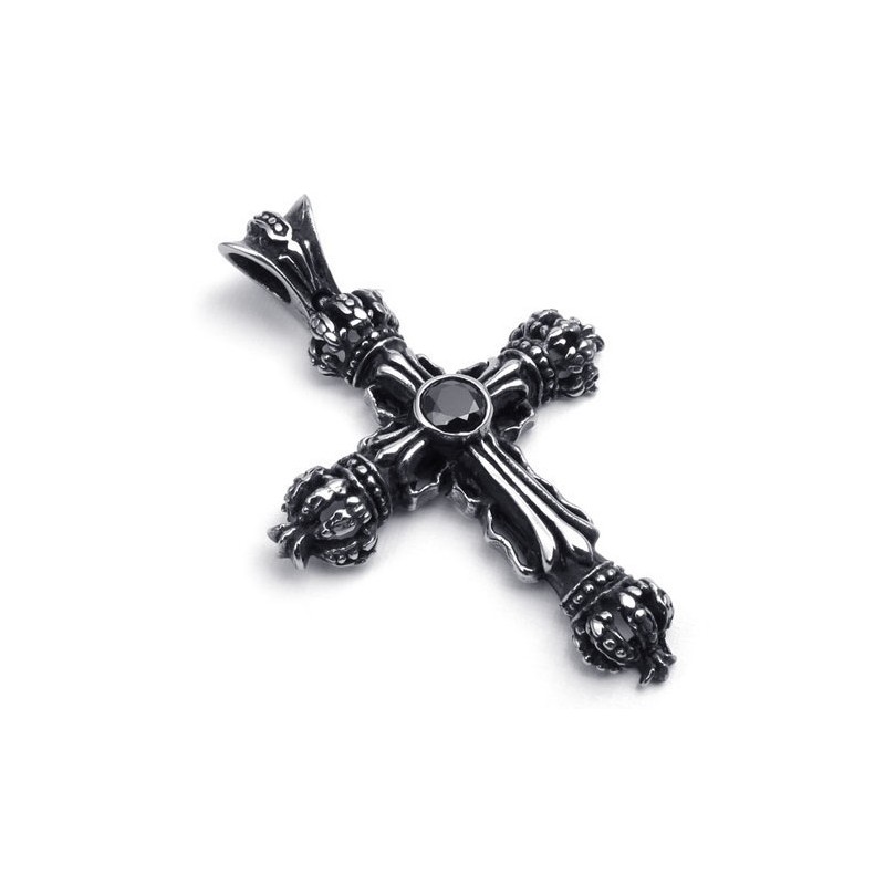Pendentif Croix En Titane De Qualité Supérieure, Design Professionnel Et Couleurs Délicates