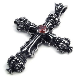 Pendentif Croix En Titane De Qualité Supérieure, Couleur Brillante Et De Dernière Technologie