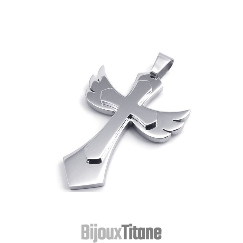 Pendentif Croix En Titane De Forme Élégante, Couleur Brillante, Qualité Fiable Pendentif Croix En Titane De Forme Élégante, Couleur Brillante, Qualité Fiable