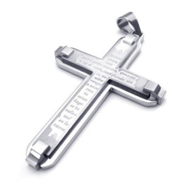 Pendentif Croix En Titane De Renommée Mondiale, Technologie Sophistiquée, Brillance Des Couleurs