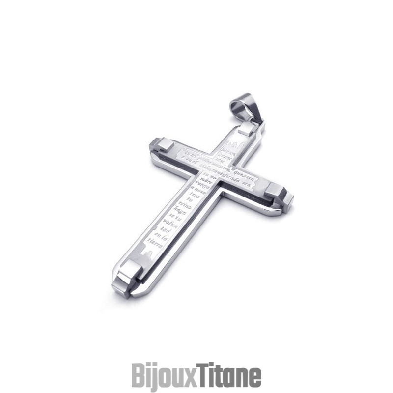 Pendentif Croix En Titane De Renommée Mondiale, Technologie Sophistiquée, Brillance Des Couleurs Pendentif Croix En Titane De Renommée Mondiale, Technologie Sophistiquée, Brillance Des Couleurs