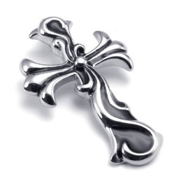 Pendentif Croix En Titane De Renommée Mondiale, Couleur Brillante Et De Dernière Technologie