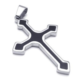 Pendentif Croix En Titane De Qualité Supérieure, Forme Élégante, Couleur Brillante