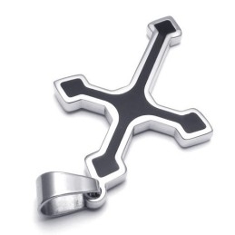 Pendentif Croix En Titane De Qualité Supérieure, Forme Élégante, Couleur Brillante