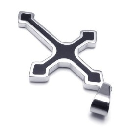 Pendentif Croix En Titane De Qualité Supérieure, Forme Élégante, Couleur Brillante