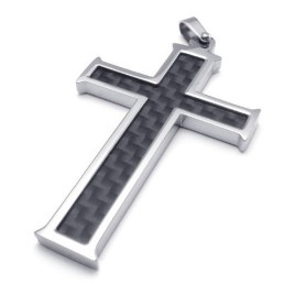 Pendentif Croix En Titane De Qualité Stable Et Aux Couleurs Délicates, Construction Rationnelle