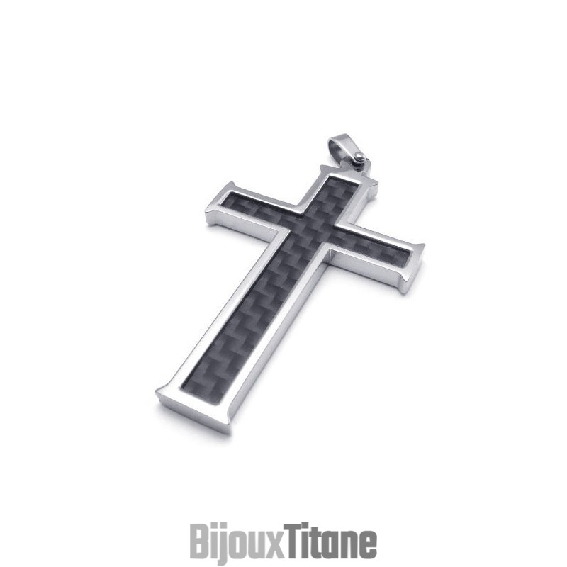 Pendentif Croix En Titane De Qualité Stable Et Aux Couleurs Délicates, Construction Rationnelle