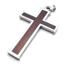 Pendentif Croix En Titane De Qualité Stable Et Aux Couleurs Délicates Au Design Professionnel