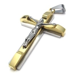 Pendentif Croix En Titane À Technologie Sophistiquée Et Couleur Brillante, Une Longue Histoire