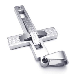 Pendentif Croix En Titane De Qualité Supérieure, Construction Rationnelle, Couleur Brillante