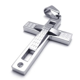 Pendentif Croix En Titane De Qualité Supérieure, Construction Rationnelle, Couleur Brillante