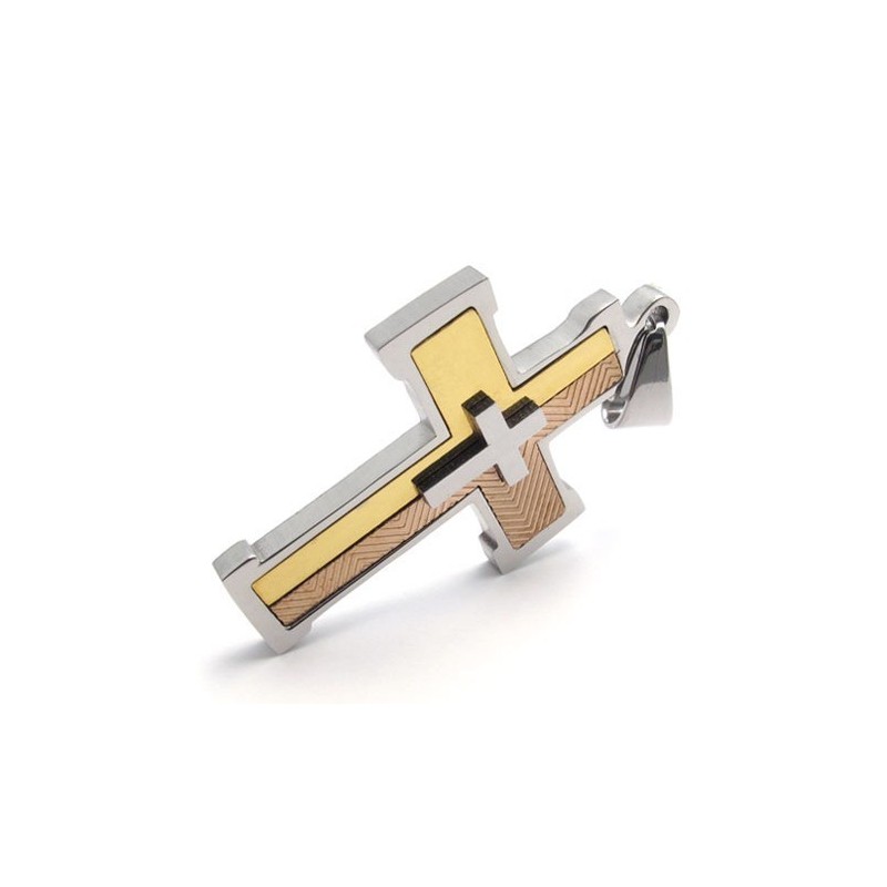 Pendentif Croix En Titane Au Design Moderne Et À La Brillance Des Couleurs Pour Gagner Les Éloges Chaleureux Des Clients Pendentif Croix En Titane Au Design Moderne Et À La Brillance Des Couleurs Pour Gagner Les Éloges Chaleureux Des Clients