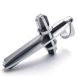 Pendentif Croix En Titane Au Design Professionnel Et À La Brillance Des Couleurs Pour Une Réputation Durable