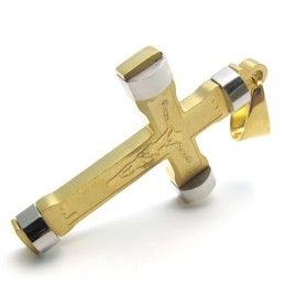 Pendentif Croix En Titane De Différents Styles, Couleur Brillante, Excellente Qualité