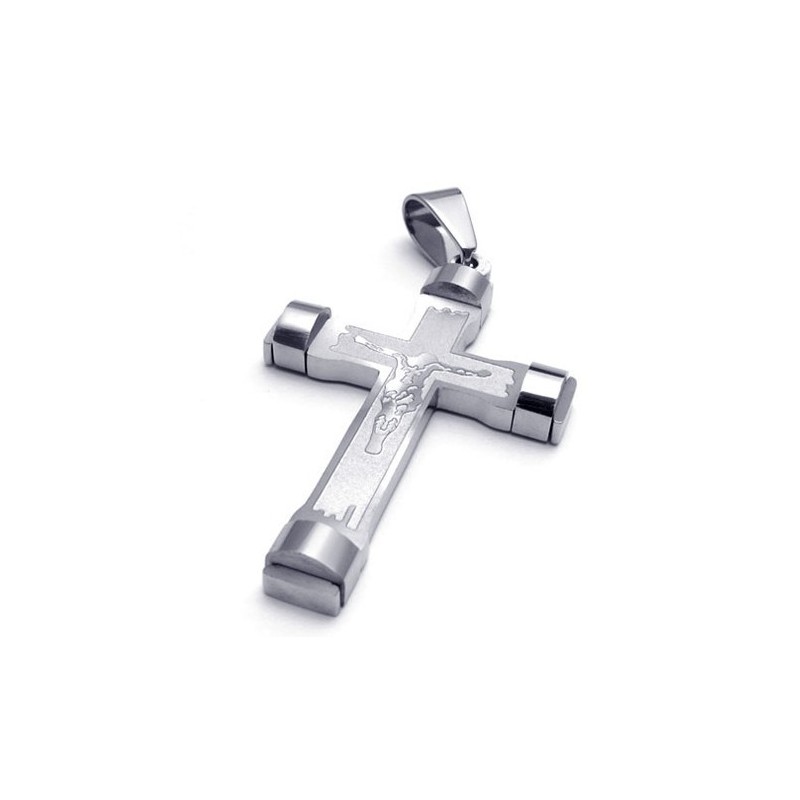 Pendentif Croix En Titane Finement Traité Et Brillant, Vendu Dans Le Monde Entier Pendentif Croix En Titane Finement Traité Et Brillant, Vendu Dans Le Monde Entier