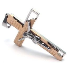 Pendentif Croix En Titane De Renommée Mondiale, Design Professionnel Et Couleur Brillante